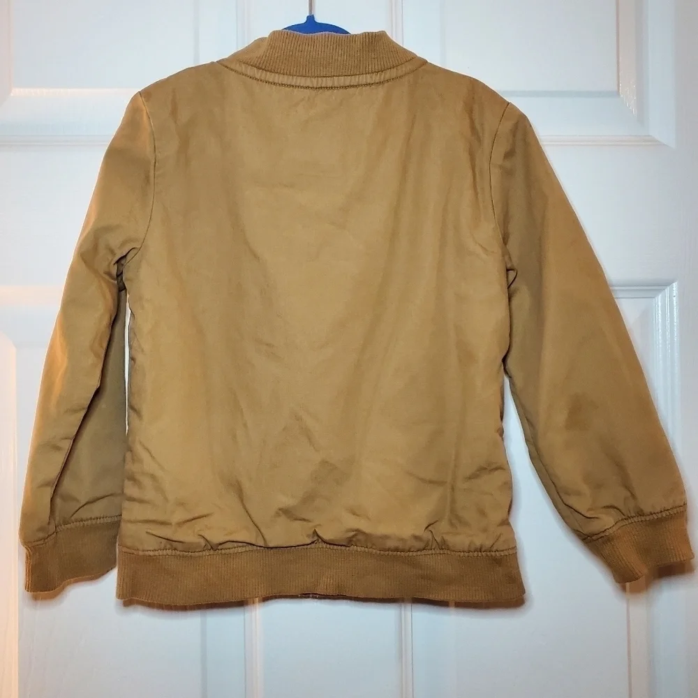 OshKosh B'gosh Toddler Boys' Jersey Lined Bomber Jacket - Brown 2T